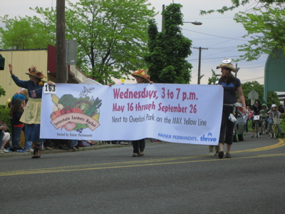 IFM Marches in St Johns Parade